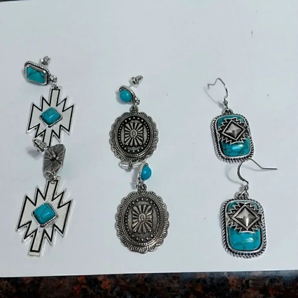 3 Sets of Southwest Earrings...